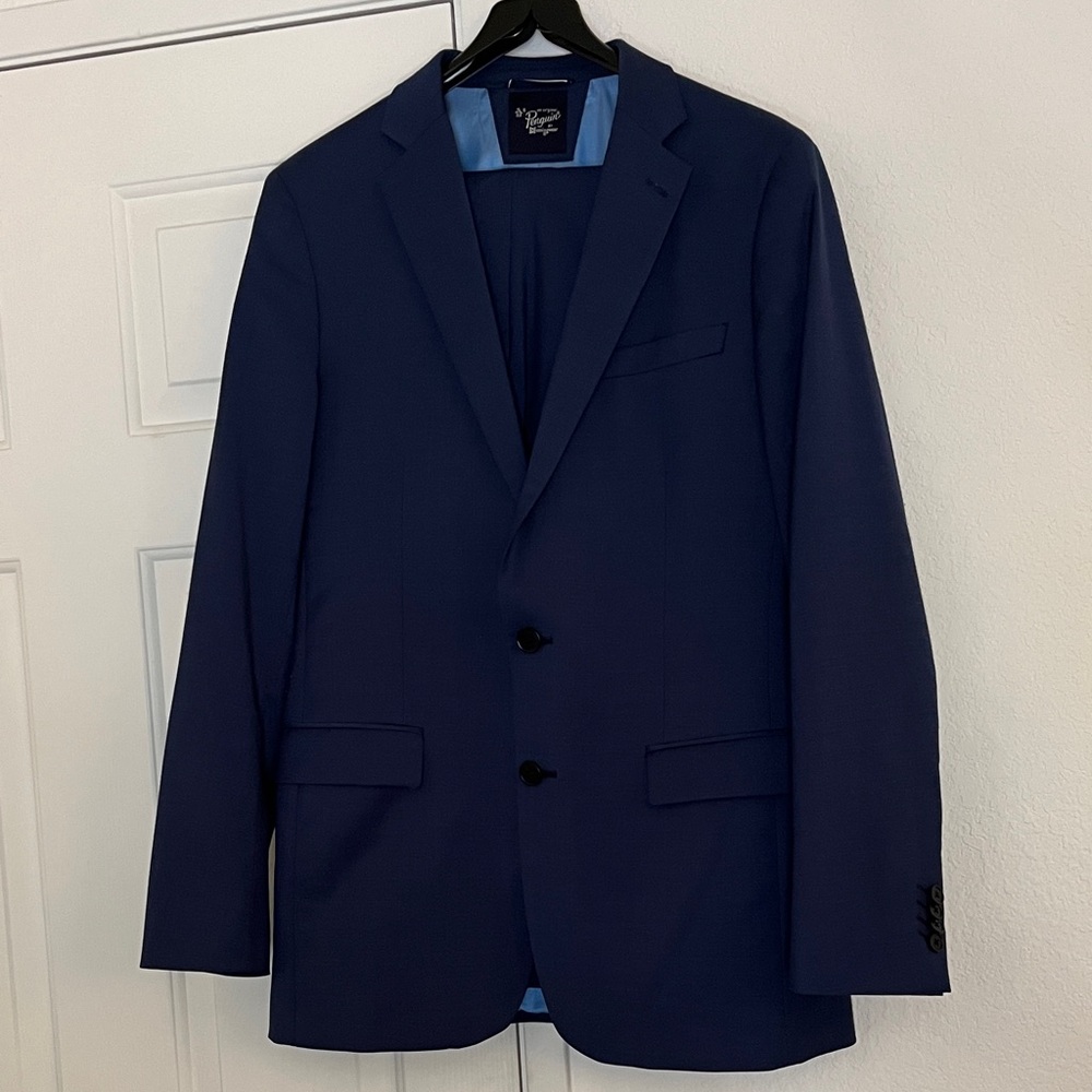 Original Penguin Men's Wool Blend Suit